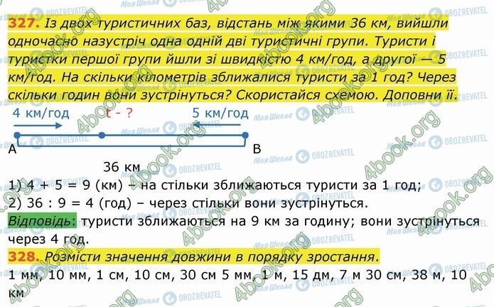 ГДЗ Математика 4 клас сторінка 327-328