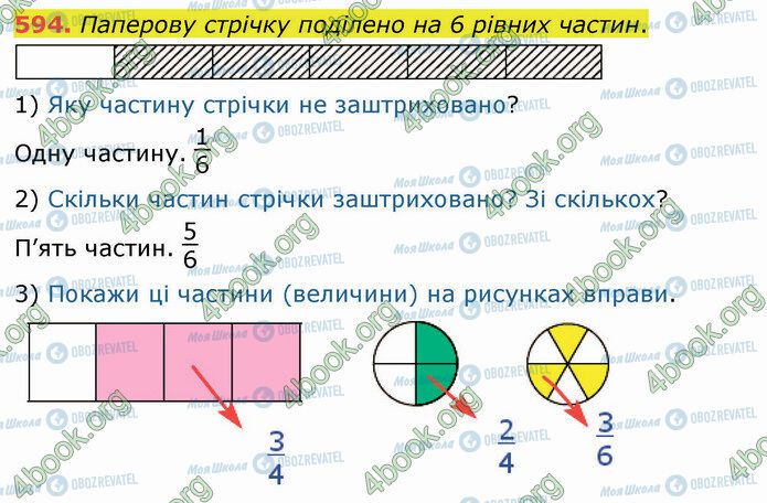 ГДЗ Математика 4 клас сторінка 594