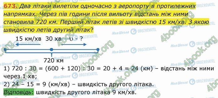 ГДЗ Математика 4 класс страница 673