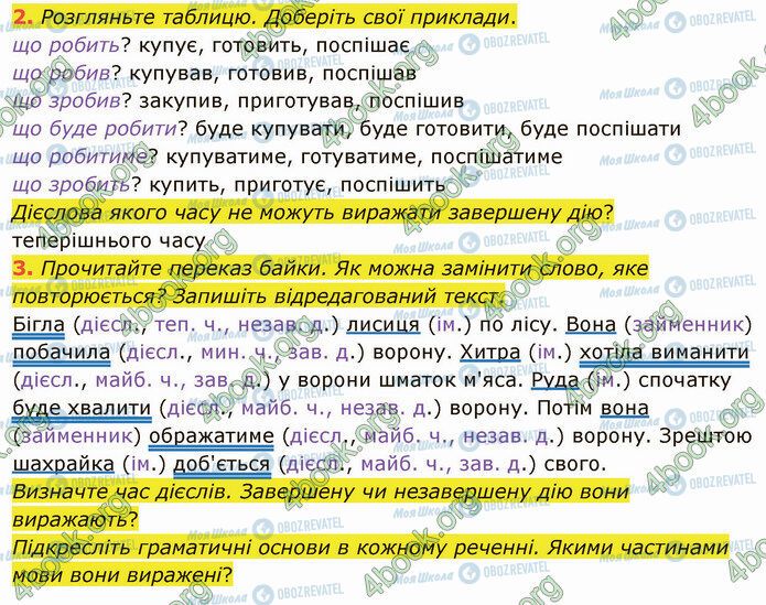 ГДЗ Укр мова 4 класс страница Стр.31 (2-3)