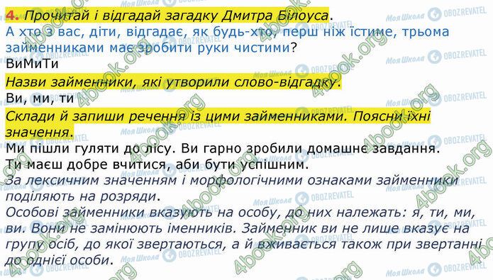 ГДЗ Укр мова 4 класс страница Стр.133 (4)