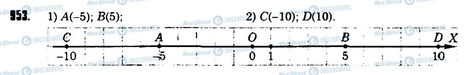 ГДЗ Математика 6 клас сторінка 953