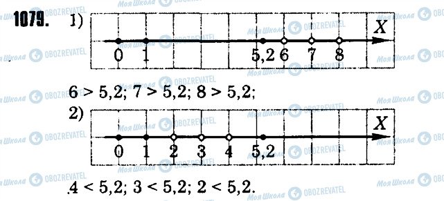 ГДЗ Математика 6 класс страница 1079
