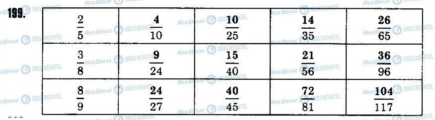 ГДЗ Математика 6 класс страница 199
