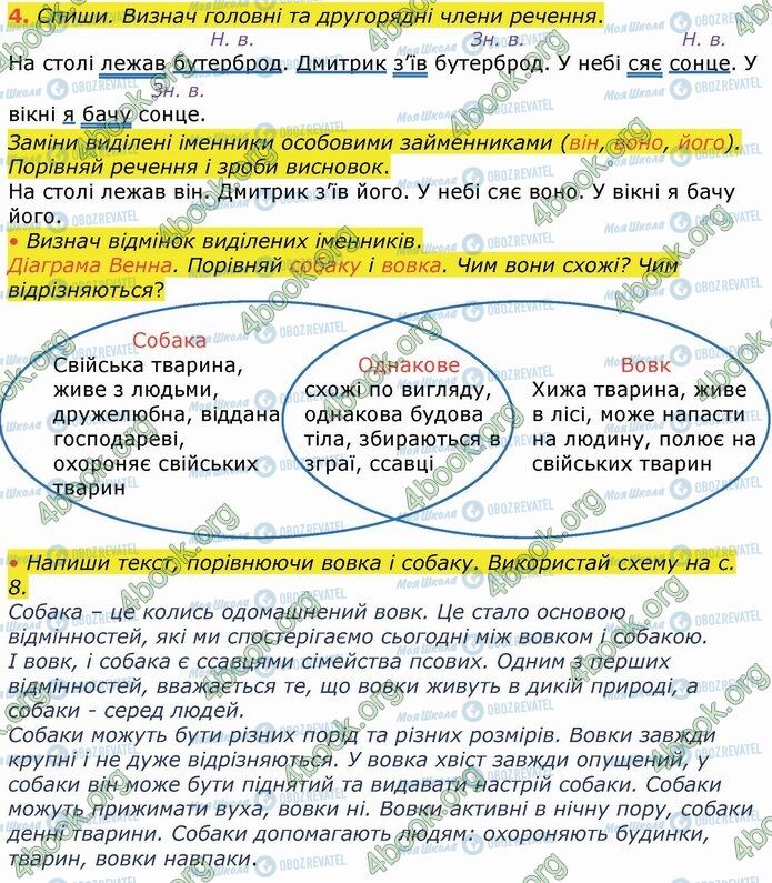 ГДЗ Укр мова 4 класс страница Стр.106 (4)