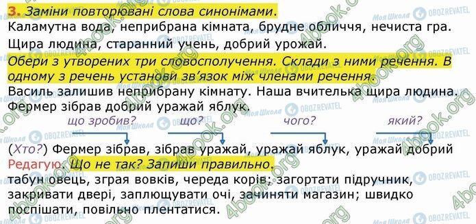 ГДЗ Українська мова 4 клас сторінка Стр.65 (3)