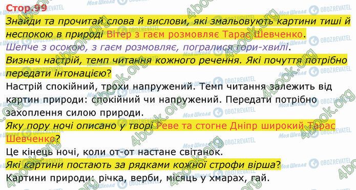 ГДЗ Українська мова 4 клас сторінка Стр.99
