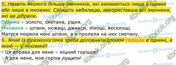 ГДЗ Українська мова 4 клас сторінка §64 (5-6)