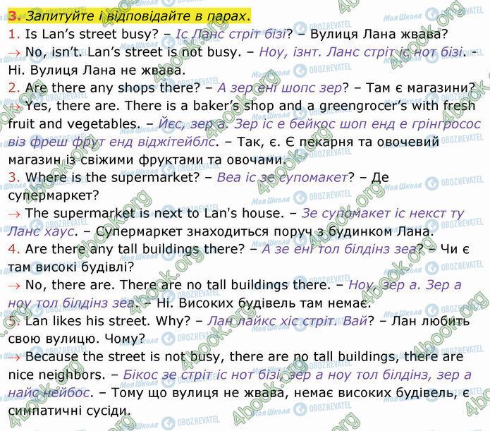 ГДЗ Английский язык 4 класс страница Стр.40 (3)
