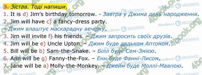 ГДЗ Англійська мова 4 клас сторінка Стр.56 (3)