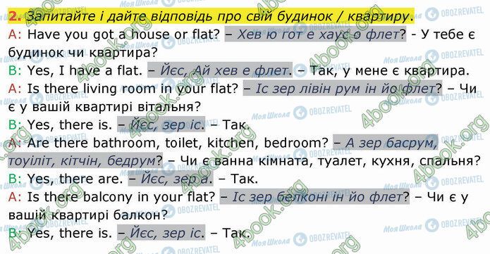 ГДЗ Англійська мова 4 клас сторінка Стр.48 (2)