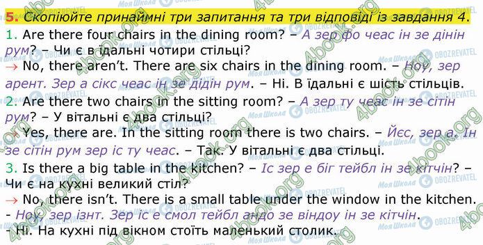 ГДЗ Английский язык 4 класс страница Стр.36 (5)