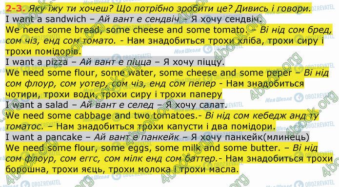 ГДЗ Англійська мова 4 клас сторінка Стр.47 (2-3)