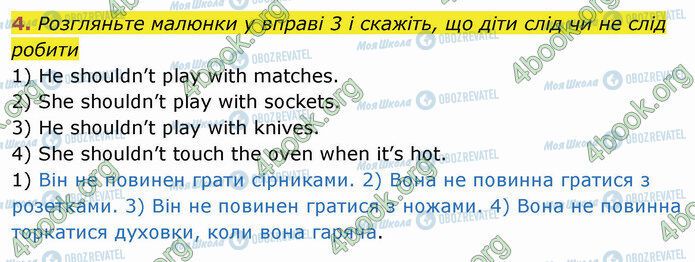 ГДЗ Англійська мова 4 клас сторінка Стр.91 (4)