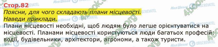 ГДЗ Я досліджую світ 4 клас сторінка Стр.82