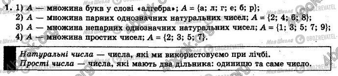 ГДЗ Алгебра 10 класс страница §1.1 Впр.1