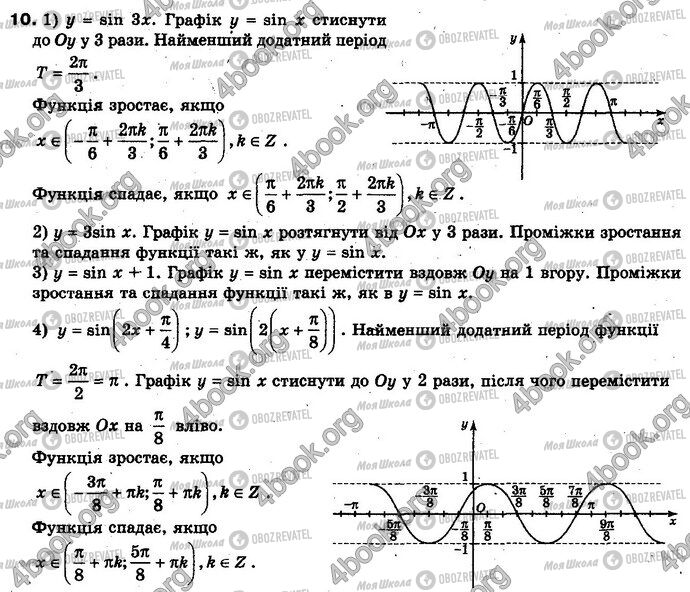 ГДЗ Алгебра 10 класс страница 10