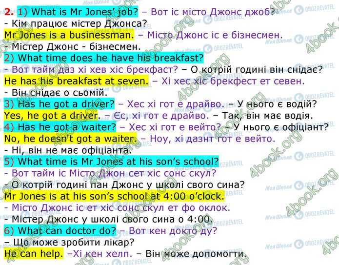 ГДЗ Англійська мова 3 клас сторінка Стр.69 (2)