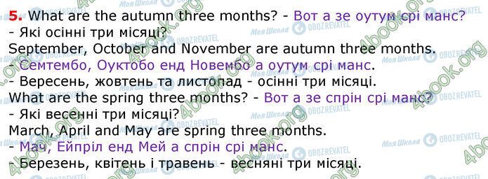ГДЗ Англійська мова 3 клас сторінка Стр.119 (5)