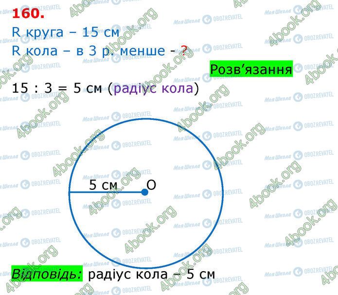 ГДЗ Математика 3 класс страница 160