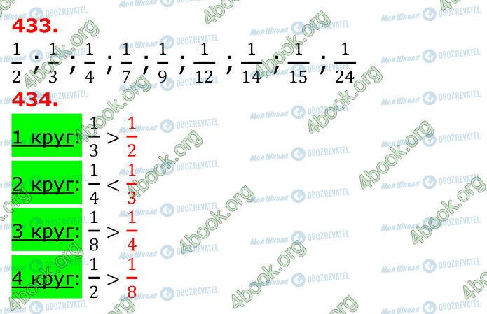 ГДЗ Математика 3 класс страница 433-434