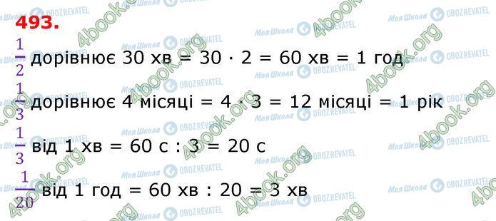 ГДЗ Математика 3 класс страница 493