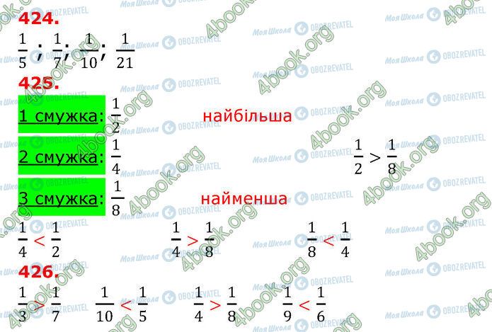 ГДЗ Математика 3 клас сторінка 424-425