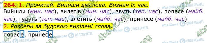 ГДЗ Українська мова 3 клас сторінка 264