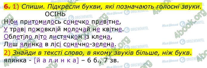 ГДЗ Українська мова 3 клас сторінка 6