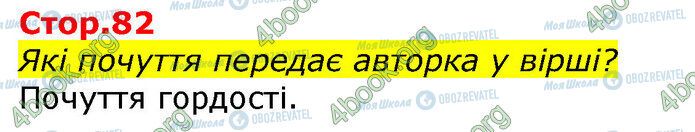 ГДЗ Українська мова 3 клас сторінка Стр.82