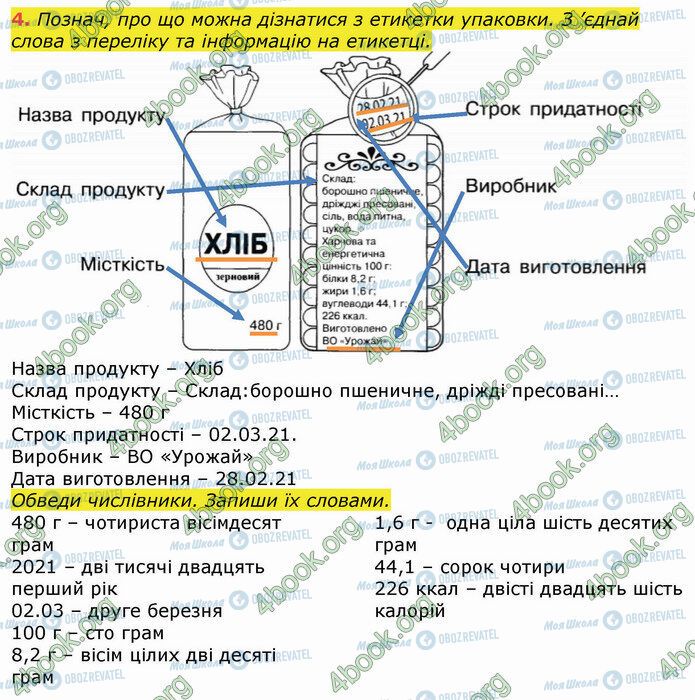 ГДЗ Українська мова 3 клас сторінка Стр.17 (4)