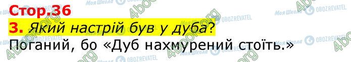 ГДЗ Українська мова 3 клас сторінка Стр.36 (3)
