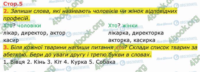 ГДЗ Українська мова 2 клас сторінка Стр.5