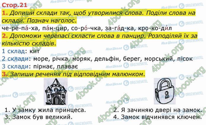 ГДЗ Українська мова 2 клас сторінка Стр.21