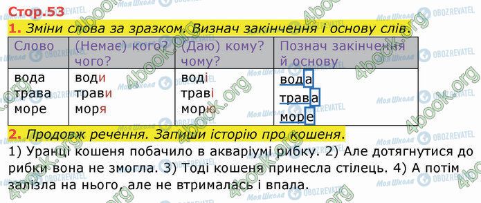 ГДЗ Українська мова 2 клас сторінка Стр.53