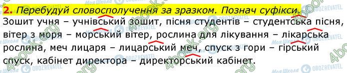 ГДЗ Українська мова 3 клас сторінка Стр.90 (2)