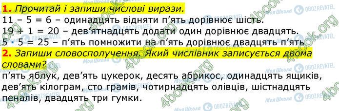 ГДЗ Українська мова 3 клас сторінка Стр.31-(1-2)