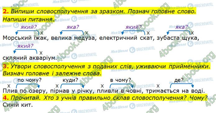 ГДЗ Українська мова 3 клас сторінка Стр.78 (2-4)