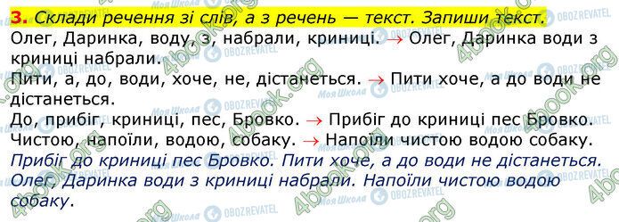 ГДЗ Укр мова 3 класс страница Стр.97 (3)