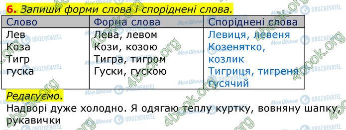 ГДЗ Українська мова 3 клас сторінка Стр.71 (6)