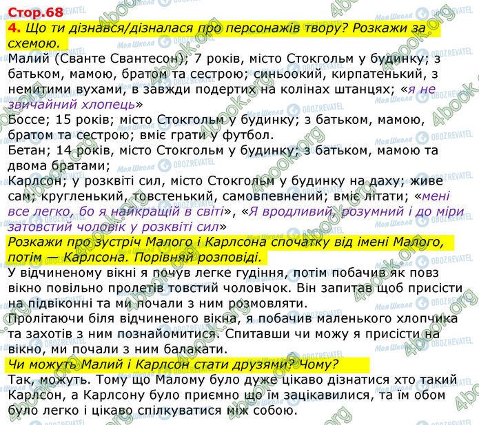 ГДЗ Укр мова 3 класс страница Стр.68 (1)