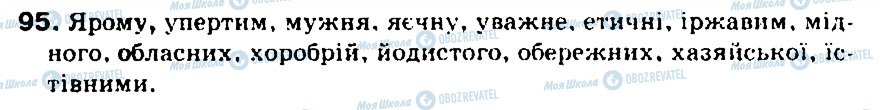 ГДЗ Укр мова 5 класс страница 95