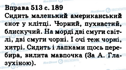 ГДЗ Укр мова 5 класс страница 513