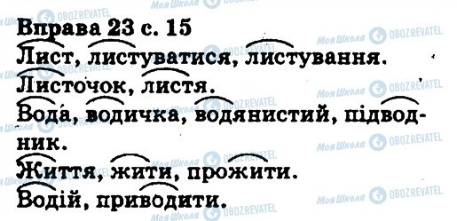 ГДЗ Українська мова 5 клас сторінка 23