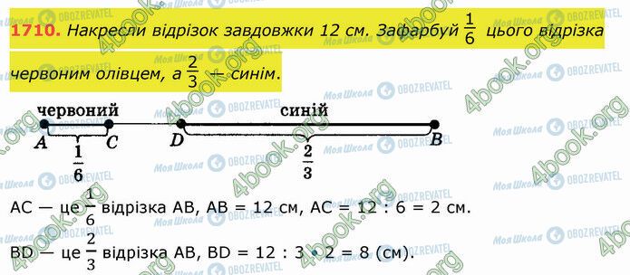 ГДЗ Математика 5 клас сторінка 1710