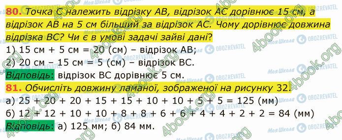 ГДЗ Математика 5 клас сторінка 80-81