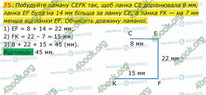 ГДЗ Математика 5 класс страница 75