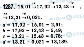 ГДЗ Математика 5 класс страница 1287