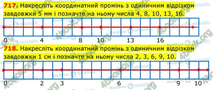 ГДЗ Математика 5 класс страница 717-718