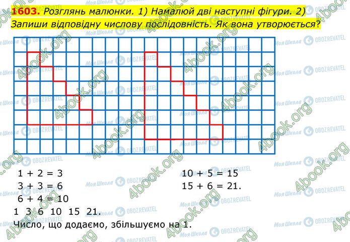 ГДЗ Математика 5 клас сторінка 1603